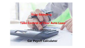 Car Payoff Calculator