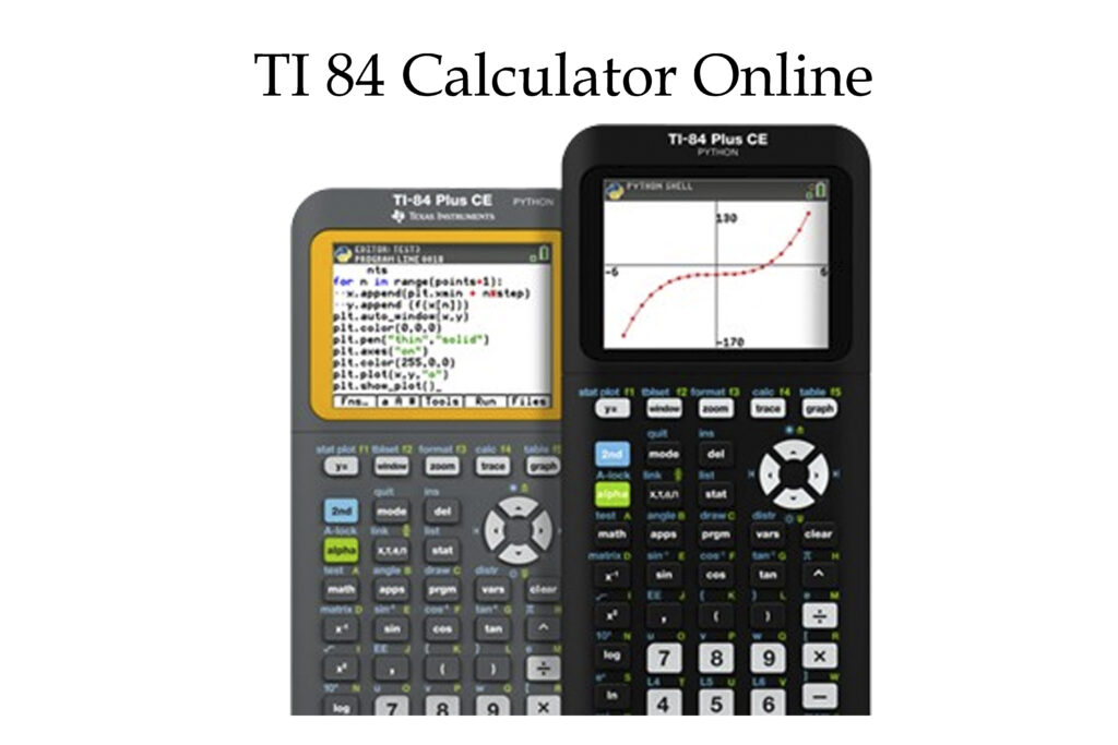 TI 84 Calculator Online