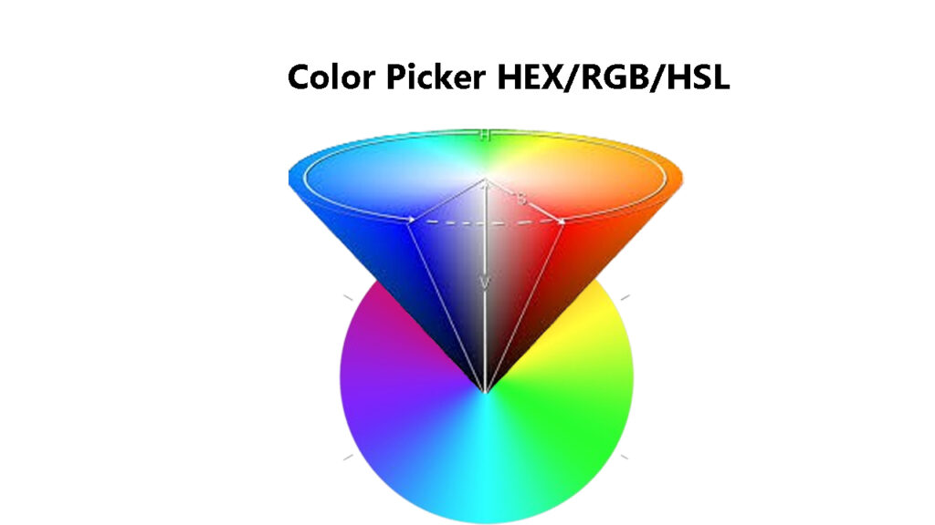 Color Picker HEX/RGB/HSL