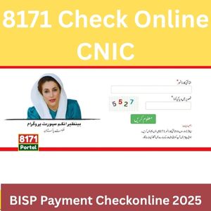 8171 Check Online CNIC