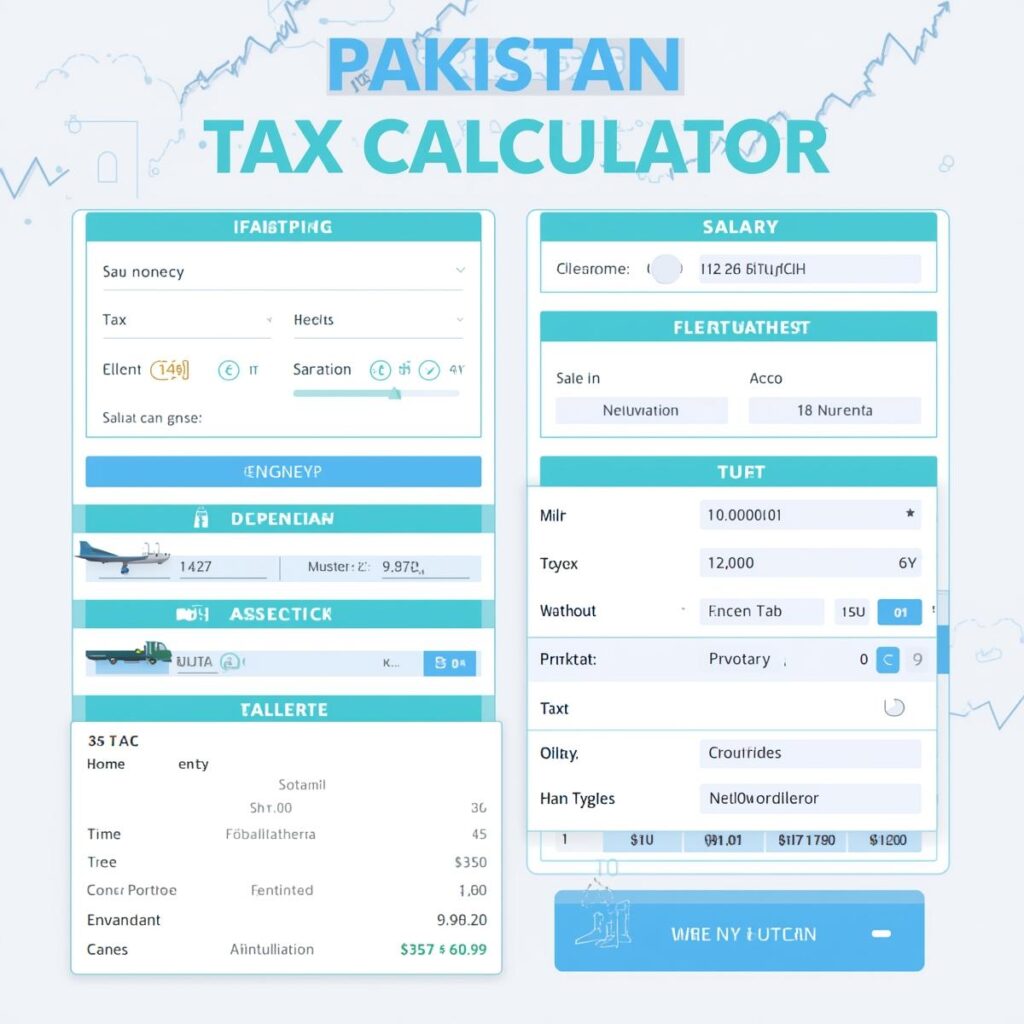 Pakistan Salary Tax Calculator