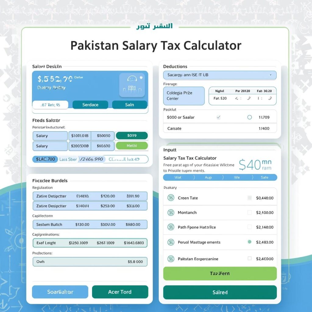 Pakistan Salary Tax Calculator