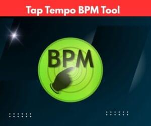 Tap Tempo BPM Tool Online Free